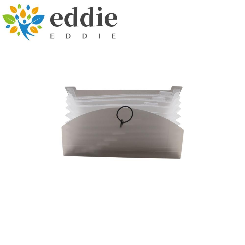 EDIE กระเป๋าแฟ้มขยาย 13 กระเป๋า A6 โฟลเดอร์กระดาษ Bill Storage ธุรกิจ Tax Item อุปกรณ์สํานักงาน
