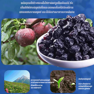ของแท้💯【อุดมไปด้วยแอนโธไซยานิน ปกป้องสายตา】 บลูเบอร์รี่อบแห้งเกรดพรีเมียมไม่มีน้ำตาล อบธรรมชาติ ไม่มีแกนกลาง แช่แข็ง บลูเบอร์รี่แห้ง บลูเบอร์รี่แห้ง ไม่มีสารเติมแต่ง การตรวจสอบคุณภาพทีละชั้น วัตถุดิบคุณภาพสูง อาหารอร่อย 100กรัม/ถุง