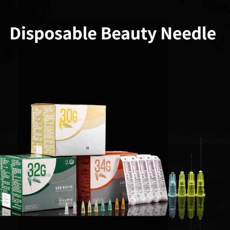 100pcs/box Boxed sale new Korea 30G 32G 34G disposable beauty Painless needle 1.5mm--25mm