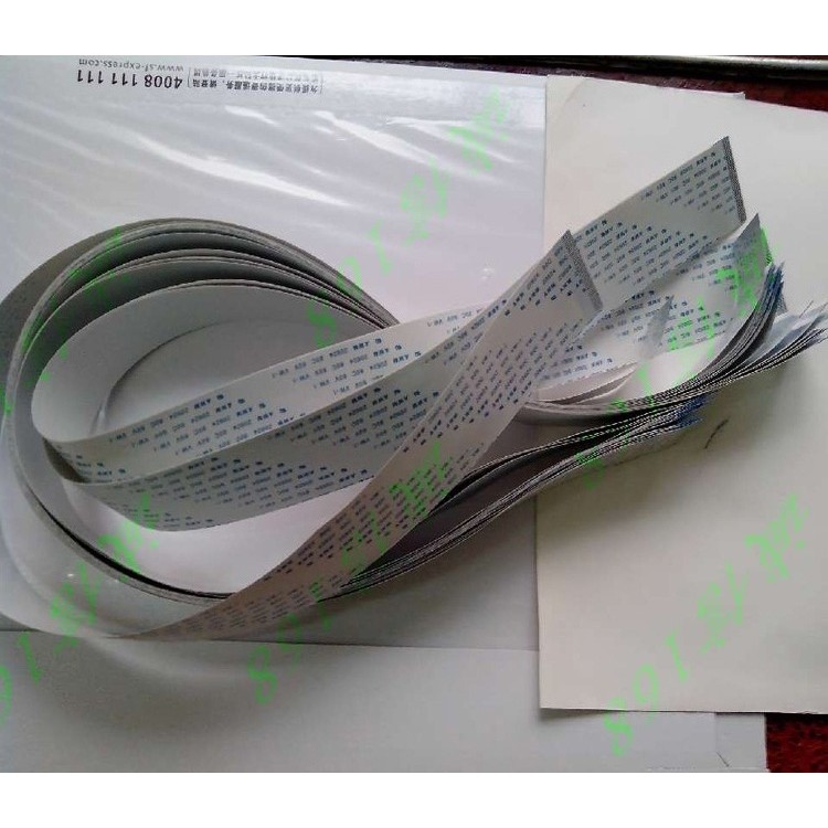 Original AWM 62624 80C 60V VW-1 สายเชื่อมต่อสาย 40P 0.5 Pitch ด้านเดียวกัน 800 มม.ความยาว