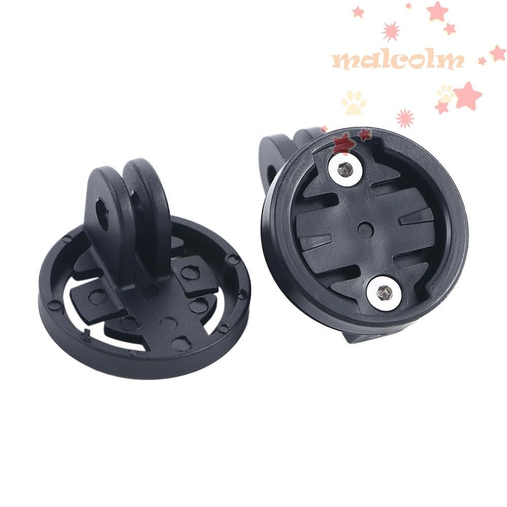 MALCOLM จักรยานคอมพิวเตอร์ Mount จักรยานเสือหมอบอุปกรณ์เสริมอะแดปเตอร์ไฟด้านหน้า Handlebar คอมพิวเตอ