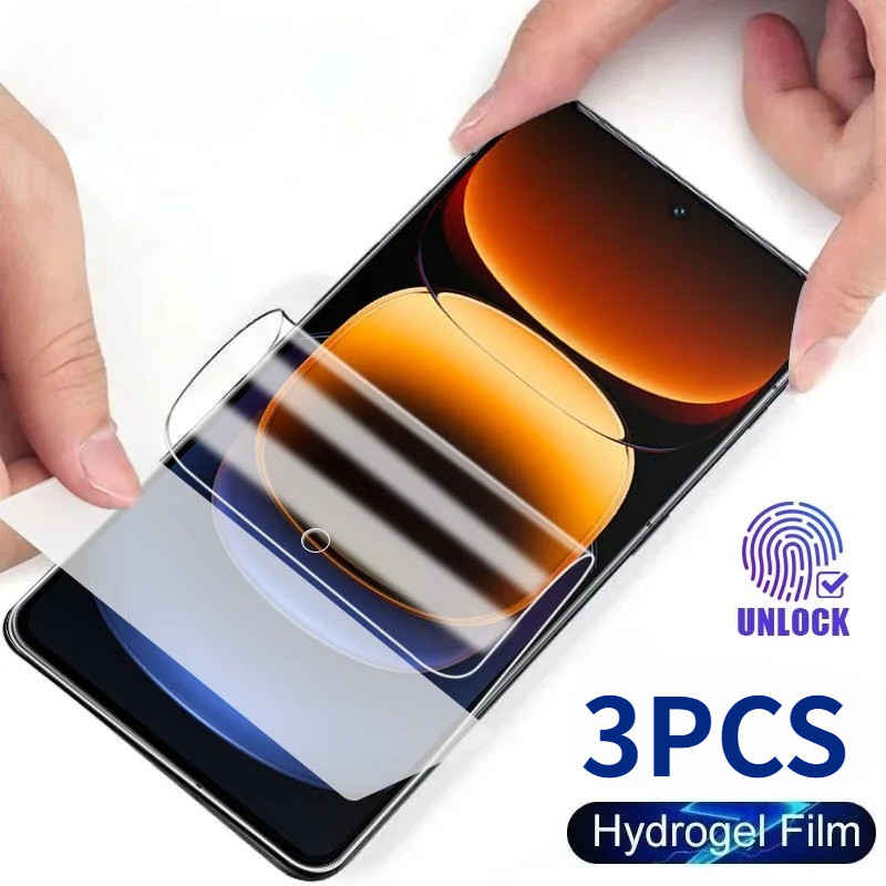 3 ชิ้นป้องกันหน้าจอป้องกันแสงสีฟ้าฟิล์มนุ่มสําหรับ vivo Y200t Y200i Y200e Y200 Pro Plus GT 5G 4G อิน