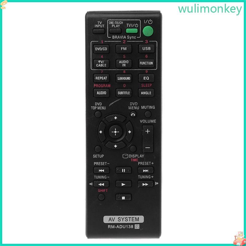 WU RM-ADU138 เปลี่ยนรีโมทคอนโทรลสําหรับ DAV-TZ140 HBD-TZ140 DAV-TZ150 HBD-TZ145 DAV-TZ145 AV-RZ130 D