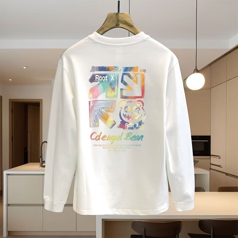 2025 NEW 2025 Men and Women Couple Style Crewneck Sweatshirt Trendy Brand Stars Moon Loose Fit Overs