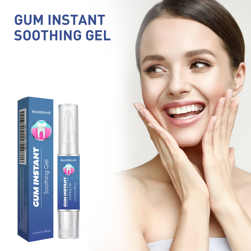 West & Month Gum Care Gel Gum Care ทําความสะอาดฟันเจลในช่องปาก