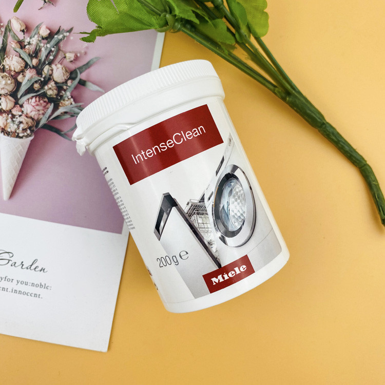 เยอรมนีบรรจุภัณฑ์เดิมนําเข้า Miele Minele เครื่องล้างจานเครื่องซักผ้าทําความสะอาดผงซักฟอกผงขจัดตะกรั