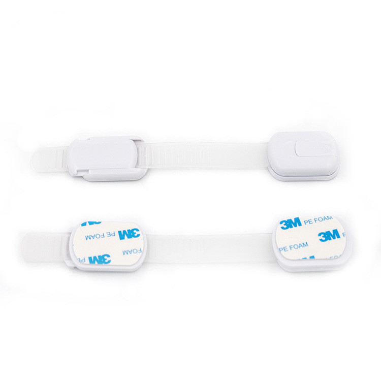 ล็อคเด็ก Baby Anti-Pinch Hand Drawer Lock Baby Safety ตู้เย็นตู้ตู้ล็อคประตู 4U7A