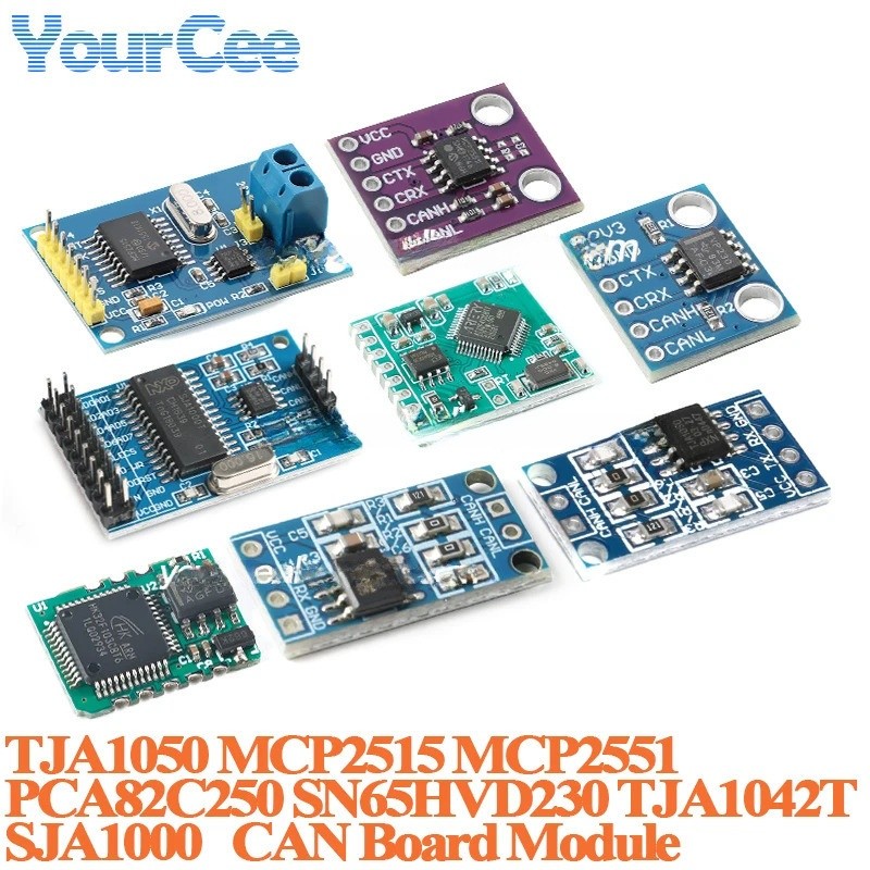 2 ชิ้น/1 ชิ้น CAN Bus โมดูล PCA82C250 SJA1000 TJA1050 MCP2515 สามารถการสื่อสาร Development Board โมด