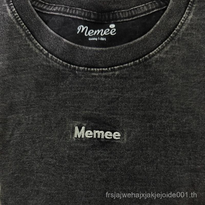 สินค้าใหม่>เสื้อยืดผ้าฟอก S-3XL MEMEE ~ COTTON ผ้านิ่ม (ฟอกปักผู้หญิงBabyTee)