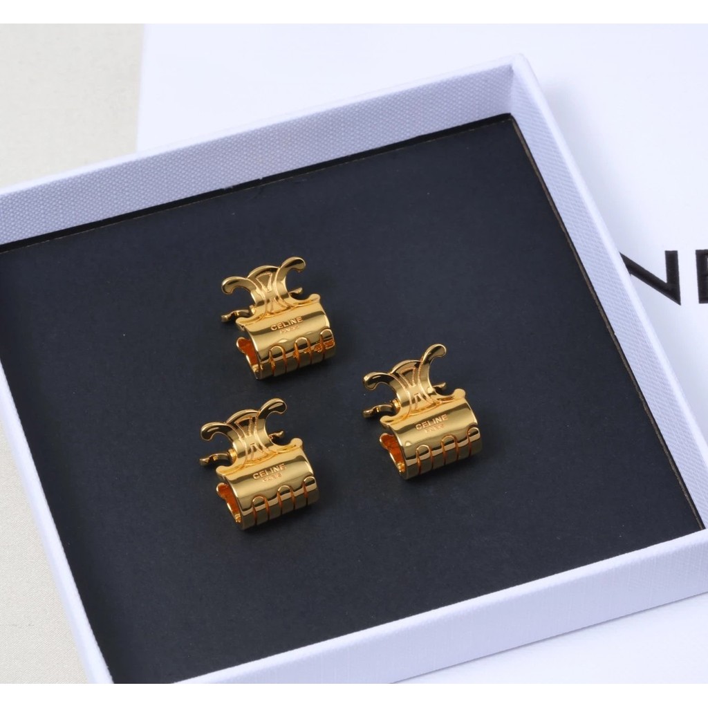 Celine Arc de Triomphe Mini Clip กิ๊บติดผมสำหรับทรงหน้าม้า