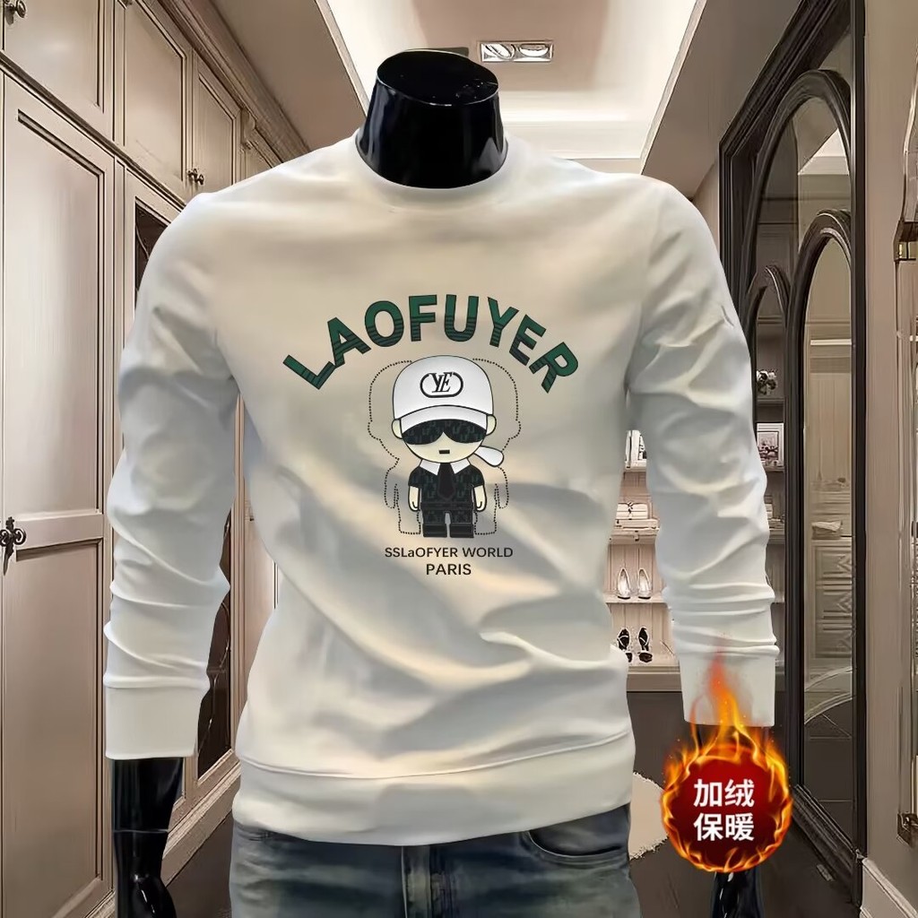 COD 2025WJ2204 Fleece Lined Cotton White P22 Colorful P23 M-5XL New 23 3L7M