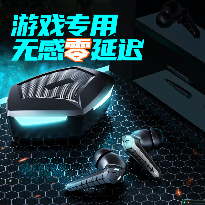 MIXTONE M10 หูฟังบลูทูธสําหรับเล่นเกมหูฟังไร้สายไฮไฟสเตอริโอเบสพร้อมไมโครโฟน