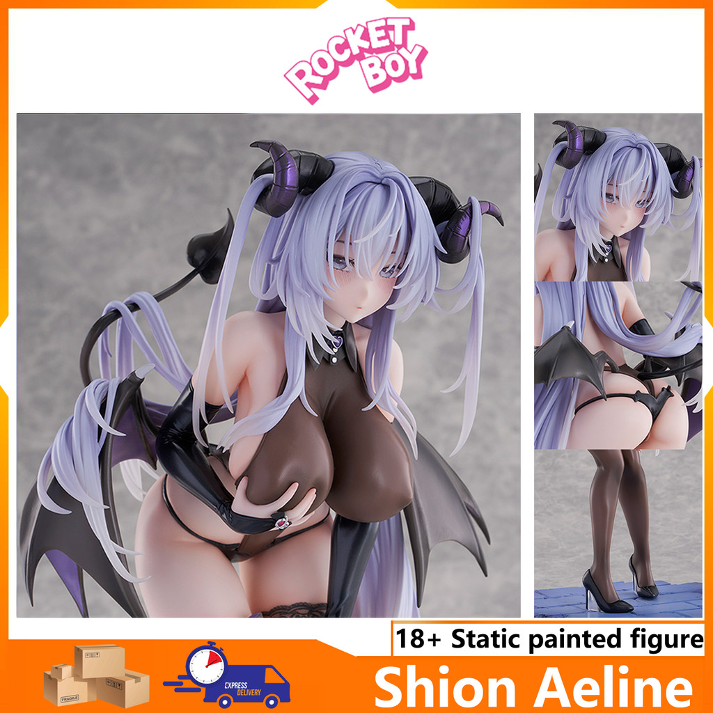 【Rocket Boy】Shion Aeline Little Devil Ver. 1/6 18+ Static painted figure height about 26cm Popular 1