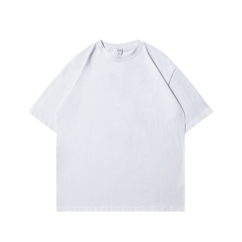 2025 NEW 2025S03-210 Ksolora Loose Fit Regular Shoulder No Back Bag T-Shirt - [Black White M-5XL] P6