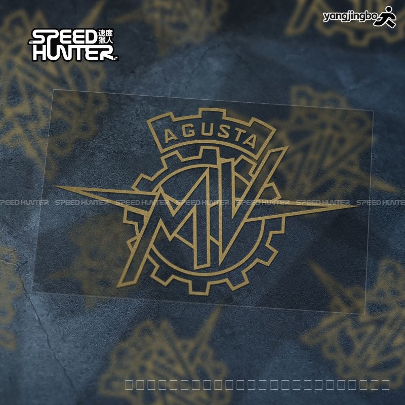 MV AGUSTA AGUSTA สติกเกอร์ดัดแปลงร่างกายรถจักรยานยนต์ที่ไม่ซ้ํากันกันน้ําสะท้อนแสงรูปลอกตกแต่ง