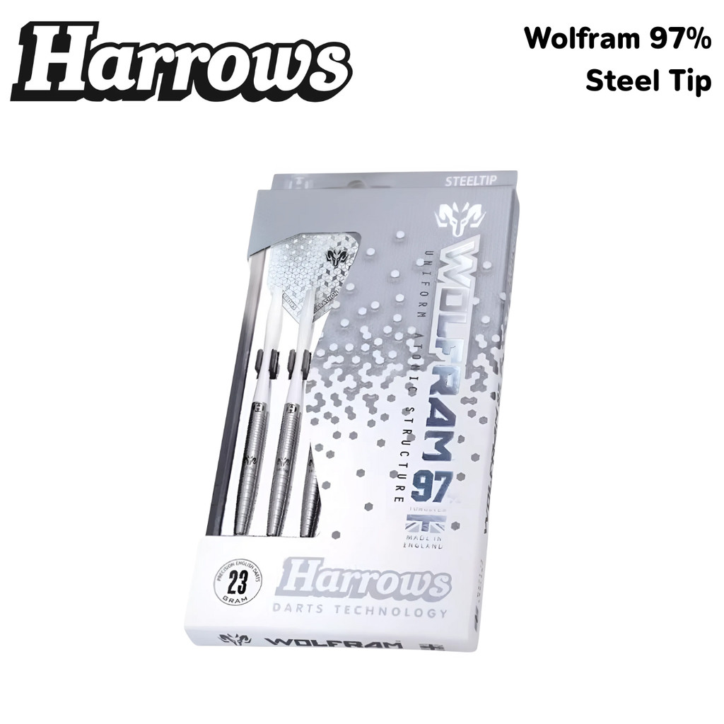 ลูกดอกปาเป้า Harrows Wolfram 97%Tungsten Steel Darts