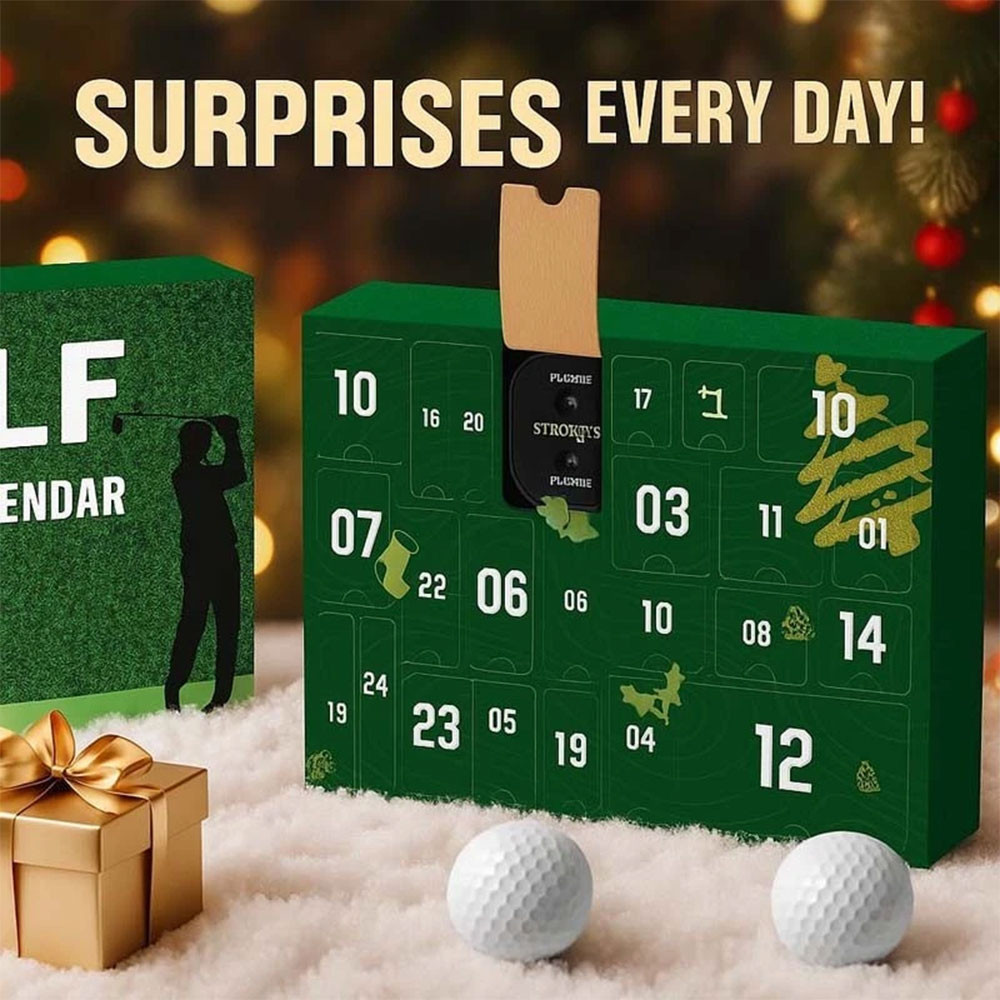 Golf Gear Advent Calendar Golf Enthusiast Gifts 2025 Golf Advent Calendar 24-day Christmas Countdown