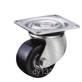 64 สแตนเลส CHJFS50A50 Hole Pitch Base Plate ** 120KG64 50MM ล้อเคลื่อนย้ายได้โหลด Y8F1