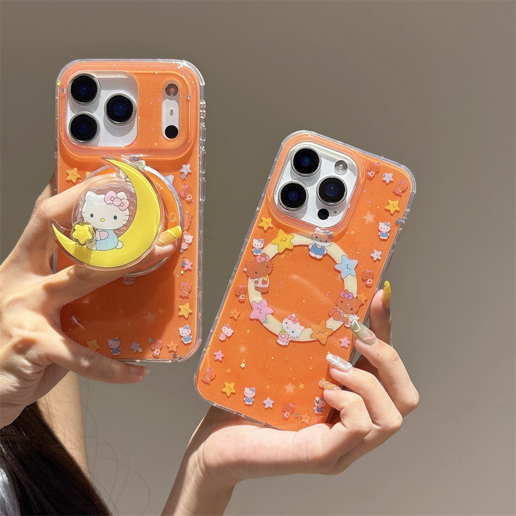 สําหรับIphone Case 17 Pro Max 16 Pro Max 15 Pro Max 14 Pro Max Star KITTYเคสโทรศัพท์