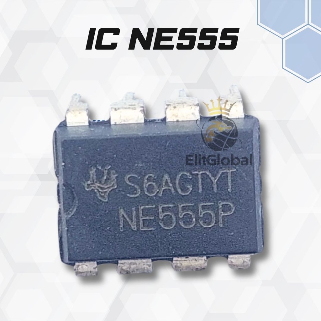 IC NE555P 555 Timer - ส่วนประกอบอิเล็กทรอนิกส์ดั้งเดิมสําหรับงานอดิเรกและอุตสาหกรรม