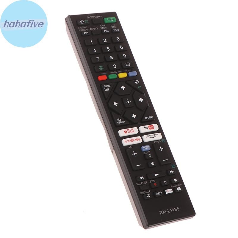 HAHA Universal สมาร์ททีวีรีโมทคอนโทรลสําหรับ Sony LCD LED Bravia TV RM-L1195 RM-YD005 RM-YD092 RM-YD