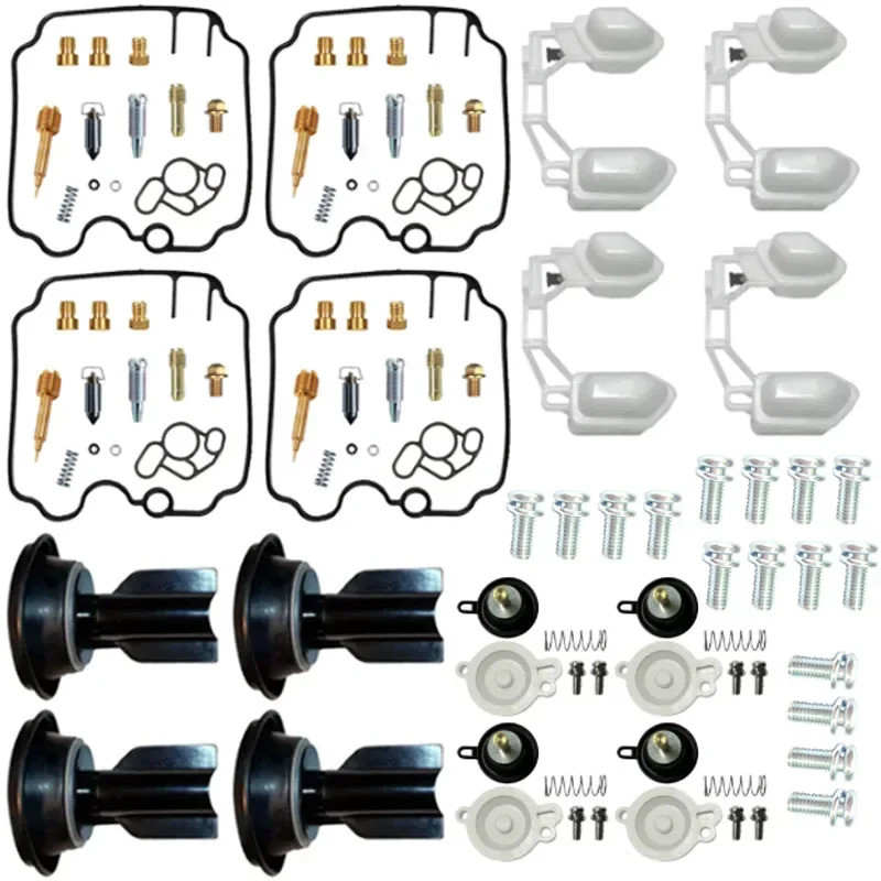 สําหรับ Yamaha Fzr1000 Exup 89-95 Fzr 1000 รถจักรยานยนต์กระบอกคาร์บูเรเตอร์ชุดซ่อมการใช้ระบบ Float P