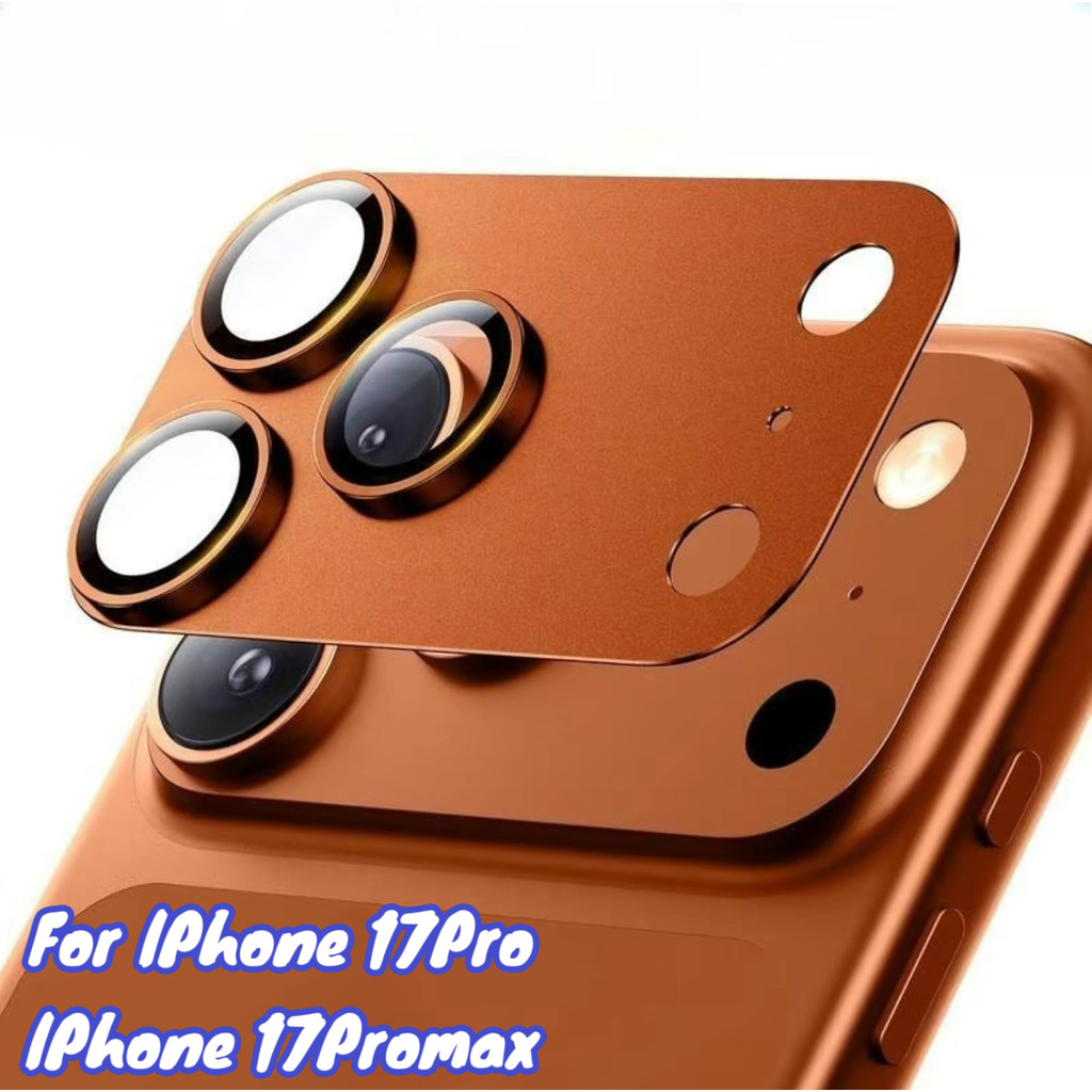 QUARRY ฟิล์มกล้อง For IPhone 17Pro/17 Pro Max กันเลนสักล้อง 17ProMax Camera Lens Protector กล้องด้านหลังคลุมทั้งหมดโลหะ