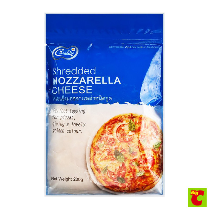 คาโรไลน์ เชดเด้ดมอสซาเรลล่าชีส 200 ก.