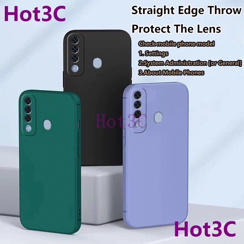 เคส For Infinix Tecno Spark 7 Pro tpu YTCS ซิลิโคนเคสโทรศัพท์สีทึบเรียบง่าย ราคา ถูกที่สุด ดีลบีเคเค แกลเลอรีภาพที่ 7