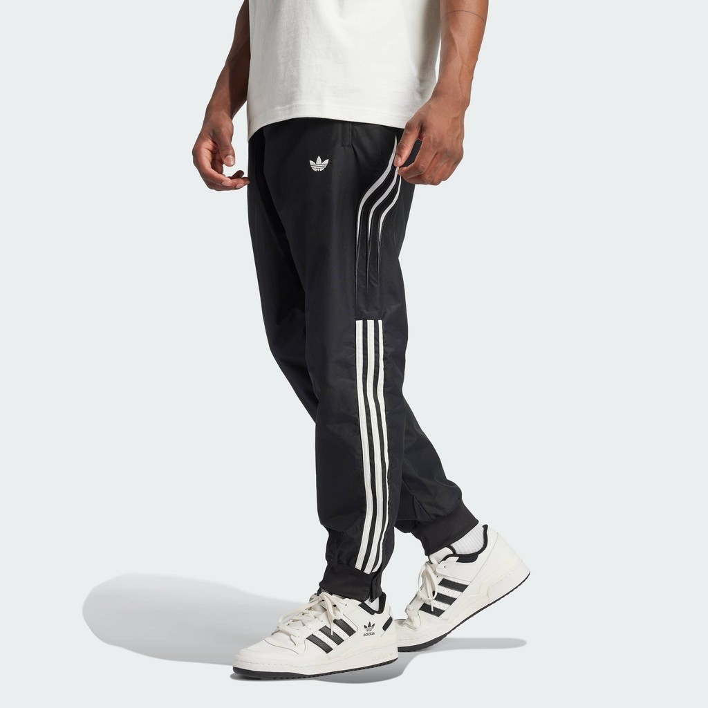 adidas ไลฟ์สไตล์ กางเกงขายาว Q3 Atlanta ผู้ชาย สีดำ IX6723