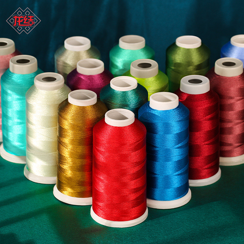 คู่มือสาย Dragon Knot Bright 3 Strands line ผ้าไหมน้ําแข็ง Streamline 106 สีสีย้อมสี Do ไม่ตก Off ไน