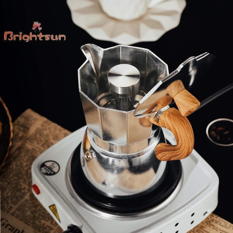 [BT-t] 1PC Moka Coffee Pot Splashing Proof Cover Anti Rust 304 Stainless Steel Splash Cap Accessory 