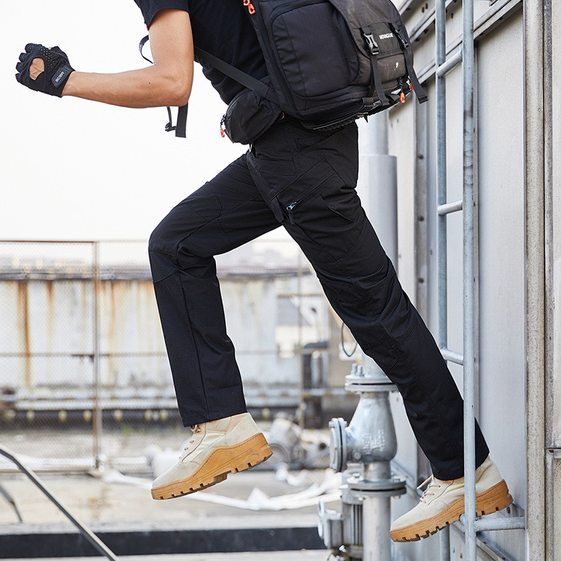 Cross-Border Army Eagle Consul IX7 กางเกงผ้าลายสก๊อต City ยุทธวิธีกางเกงทหารพัดลมกางเกงบริการพิเศษ A