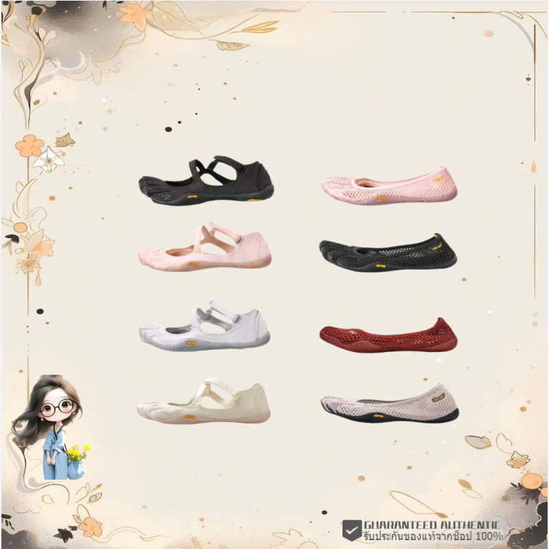🔥พร้อมส่ง🔥✨Vibram V-Soul FiveFingers รองเท้าผ้าใบจริง sneakers Unisex 💯%