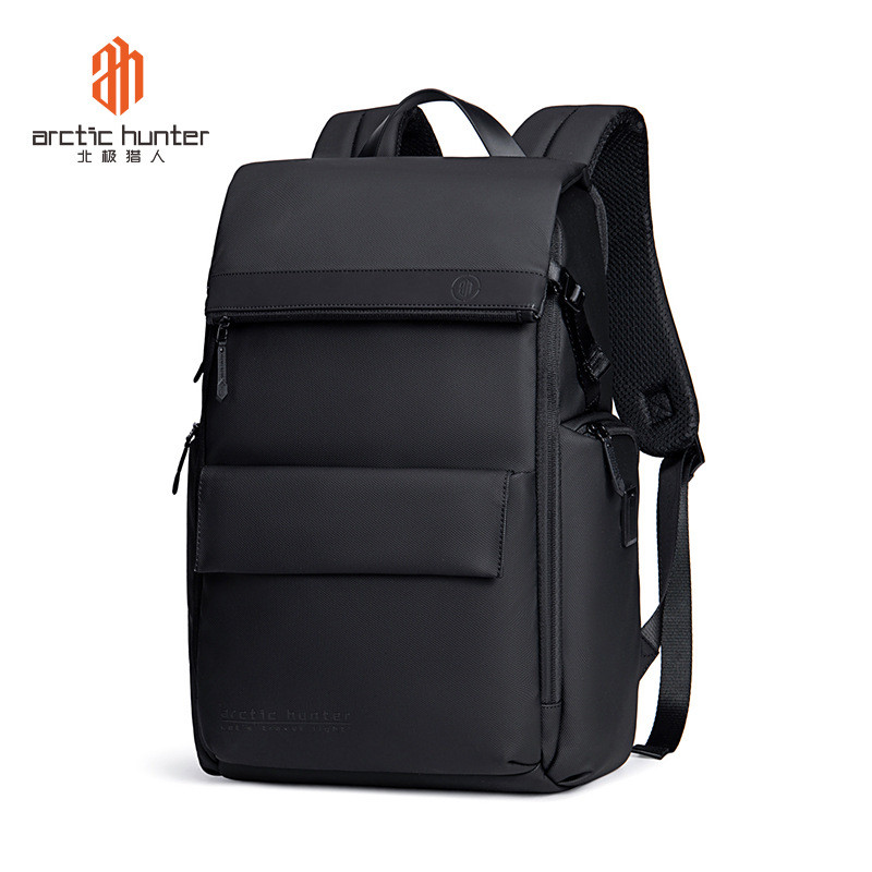 Arctic Hunter Backpack กระเป๋าเป้สะพายหลัง กระเป๋าโน้ตบุ๊ค เป้เรียบหรู B00562