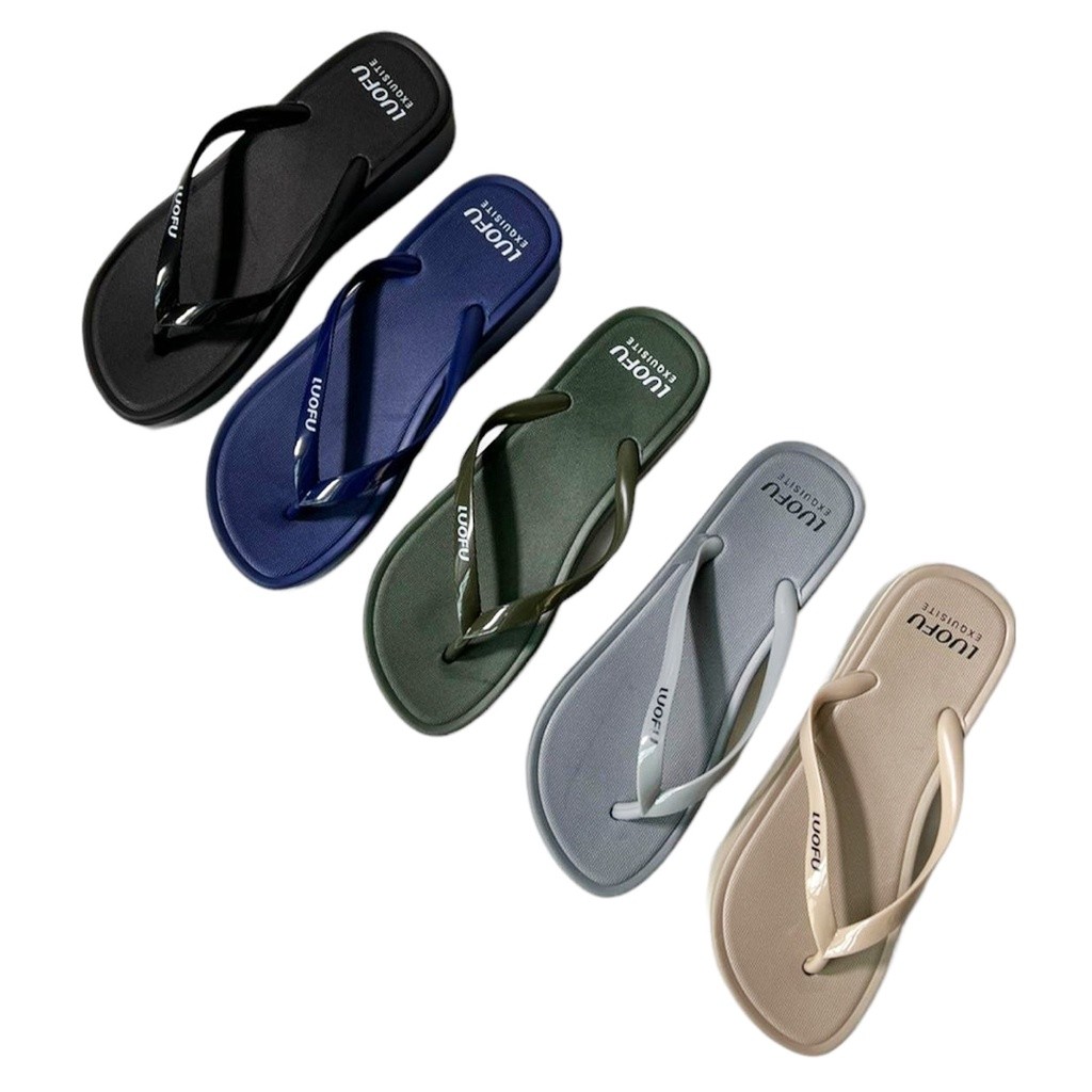 BLS Luofu รองเท้าแตะเยลลี่ผู้หญิงประณีต F2268-E01SL5W (K4)