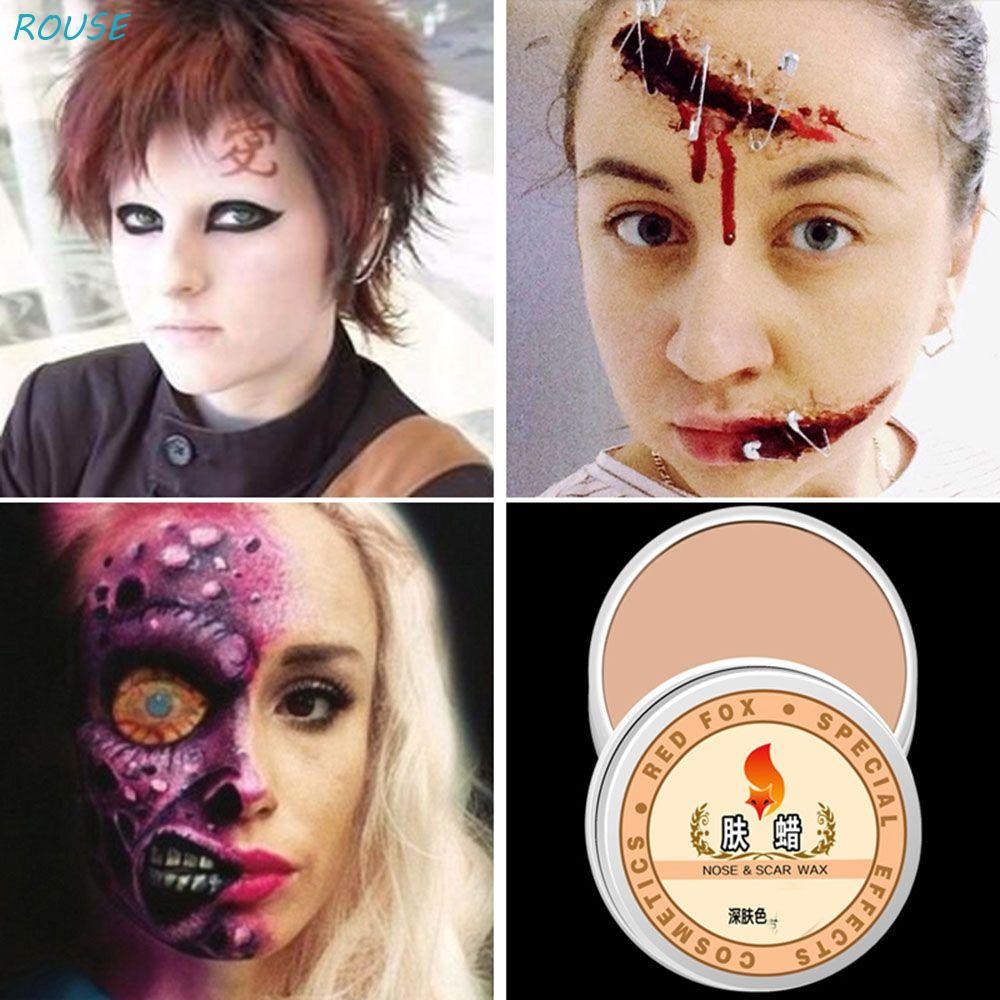 ROUSE Halloween Party Cool Nose Modeling powder Skin Wax เครื่องสําอางแต่งหน้า Wax