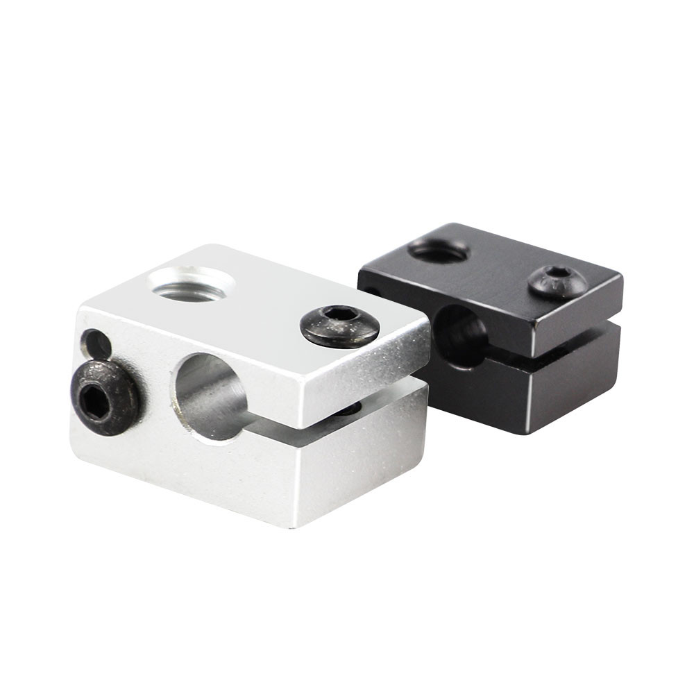 Aluminium V6 Heat Block For V6 J-head Extruder HotEnd 3D Printers Parts Heater Hot End Heating Acces