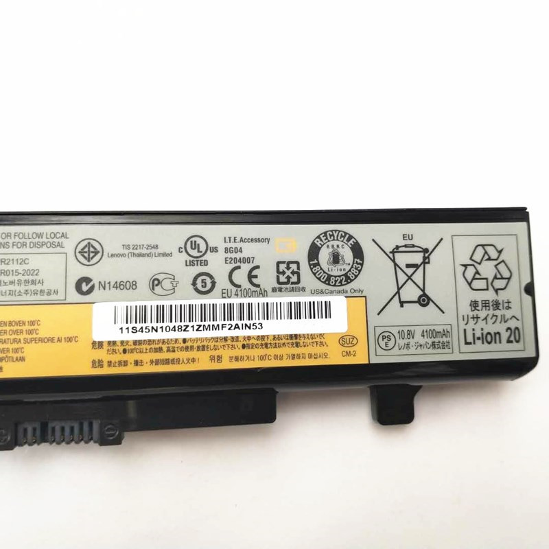 แบตเตอรี่แล็ปท็อป Lenovo Y480 G480 G400 G405 L11L6Y01 L11M6Y01 ใหม่ล่าสุด