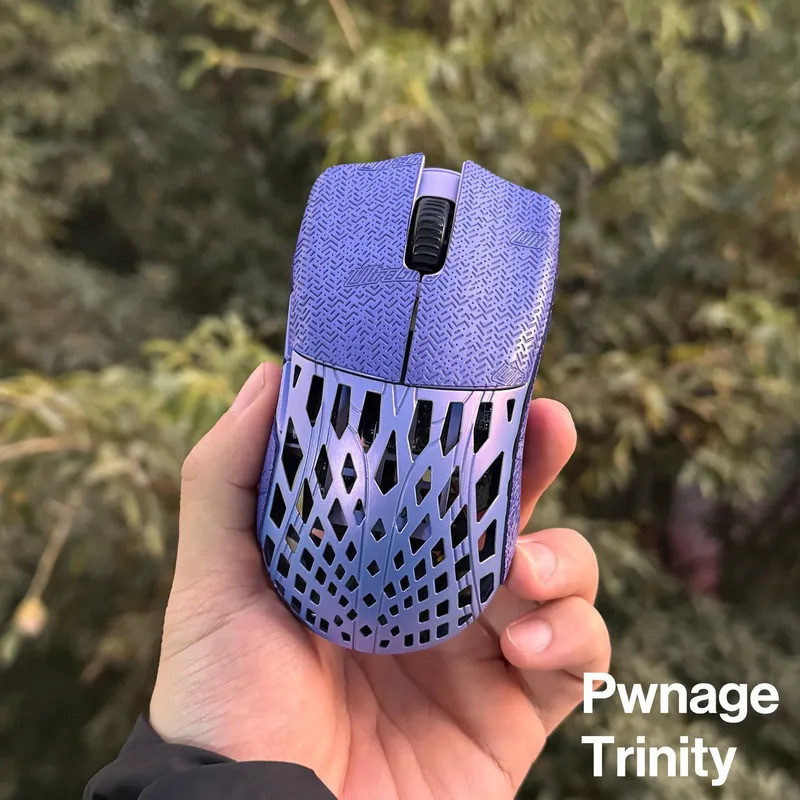 1 ชุด Ultraglide Mouse Anti Slip สติกเกอร์สําหรับ Pwnage Trinity CF ลื่น Anti Sweat เทป Ultrathin Sn