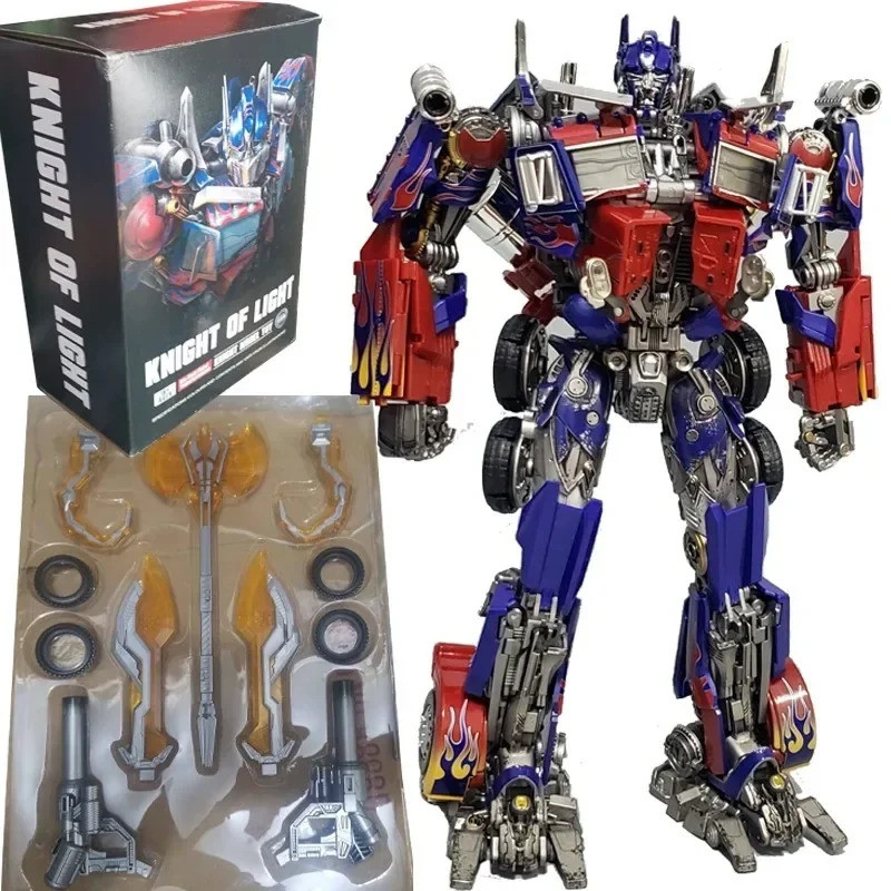 เปลี่ยนของเล่น Optimus Prime BMB KM01 LS03 LS03F LS03L OP Commander Action Figure หุ่นยนต์รุ่นของขวั