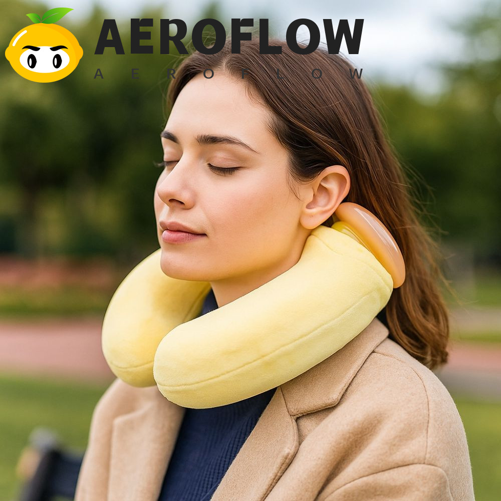 AEROFLOW กระเป๋าน้ําร้อนไฟฟ้าคอ, PVC แบบพกพา Icy Cooling Neck Bag, Multifunctional Reusable ถักปกกระ
