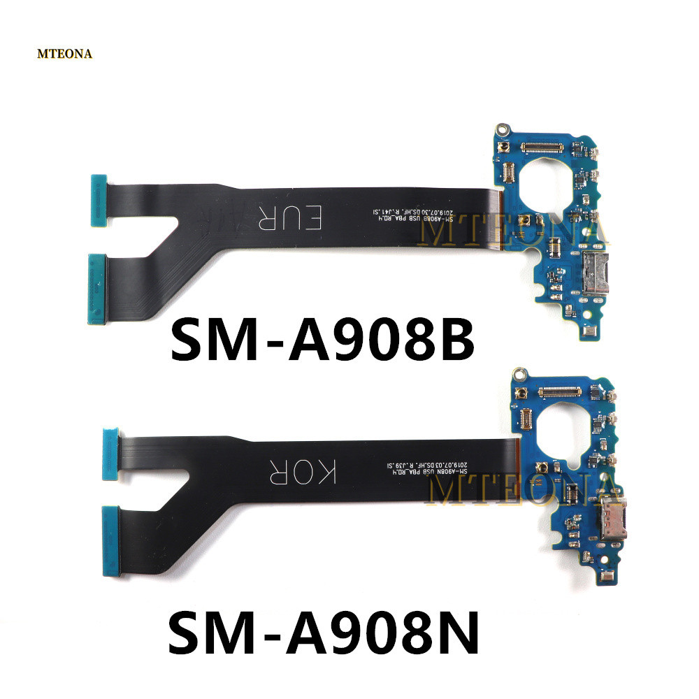25W Type-C USB ชาร์จพอร์ต Charger Dock Connector สําหรับ Samsung Galaxy A90 5G SM-A908B A908N Flex C