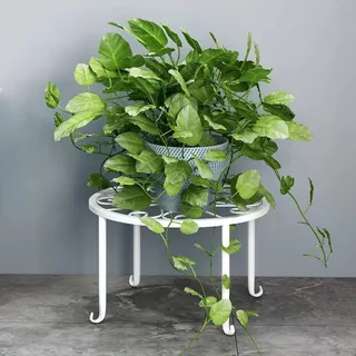 ขาตั้งเหล็ก วางกระถางต้นไม้เหล็ก สไตล์ยุโรป FlowerShelf ขาตั้งเอนกประสงค์ ขาตั้งกระถางต้นไม้