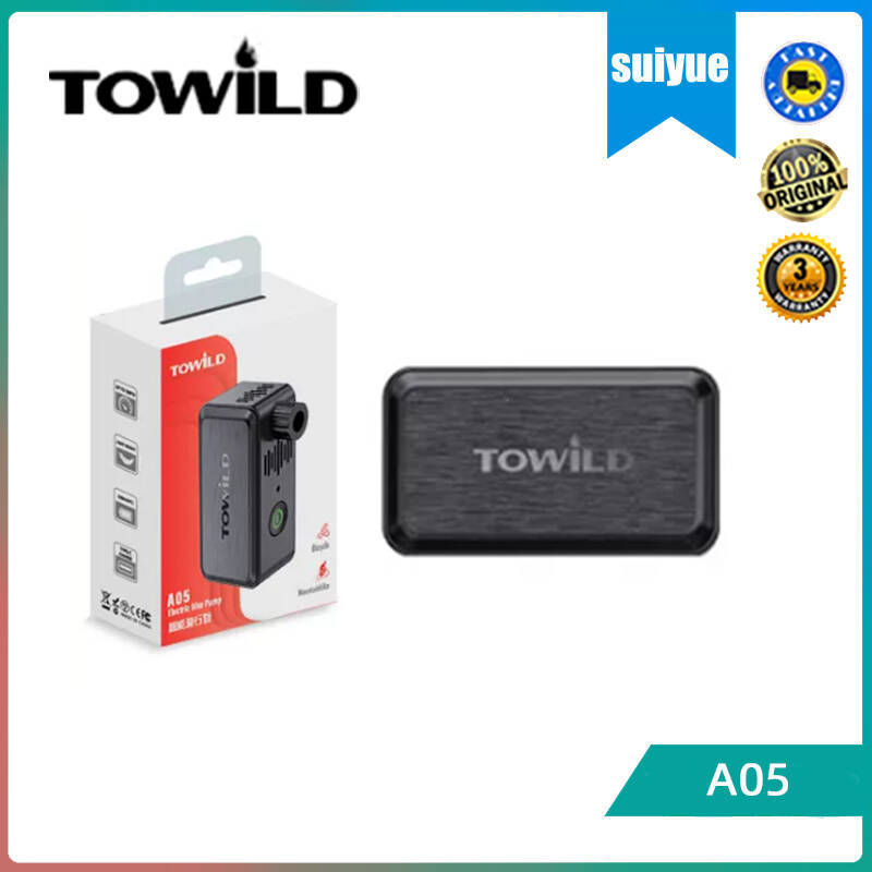 TOWILD A05 ปั๊มลมไฟฟ้า Inflator แบบพกพาสําหรับจักรยานเสือภูเขา