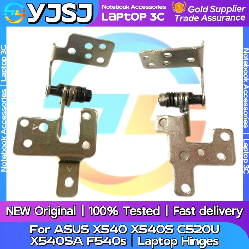 ใหม่เดิมแล็ปท็อปบานพับโน้ตบุ๊คเพลา LCD สําหรับ ASUS X540 X540S C520U X540SA F540s X540LA X540SA X540
