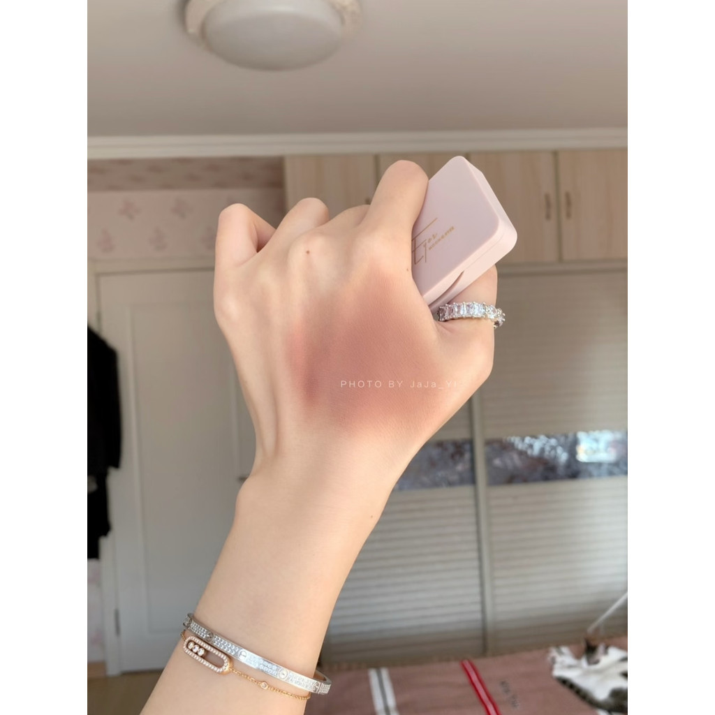 สีชานมคาราเมลโทนเทา!Mooneyes Blush pr06 Smoked Cocoa Latte Brown Asian Nude