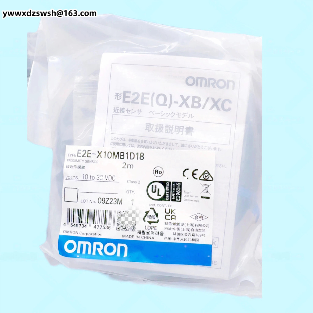 Omron Proximity Sensor E2E-X2B1T8-M1 E2E-X2B1T8-M3 E2E-X2B1TL8-M5 E2E-X10MC1L18 2M18