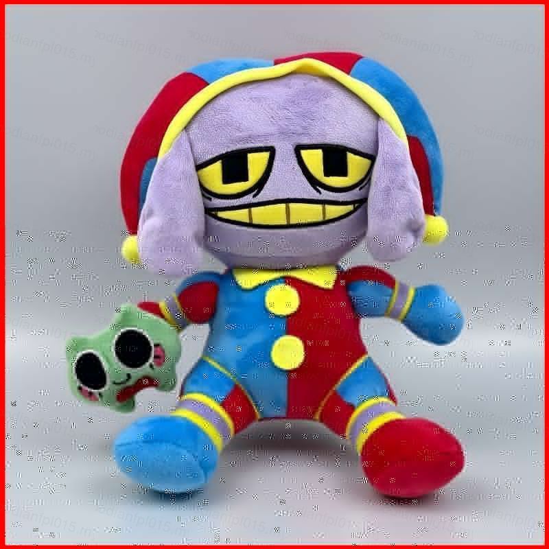PF The Amazing Digital Circus Pomni-Suit Jax Plushie Wearing Pomni Clown Suit Plush Doll