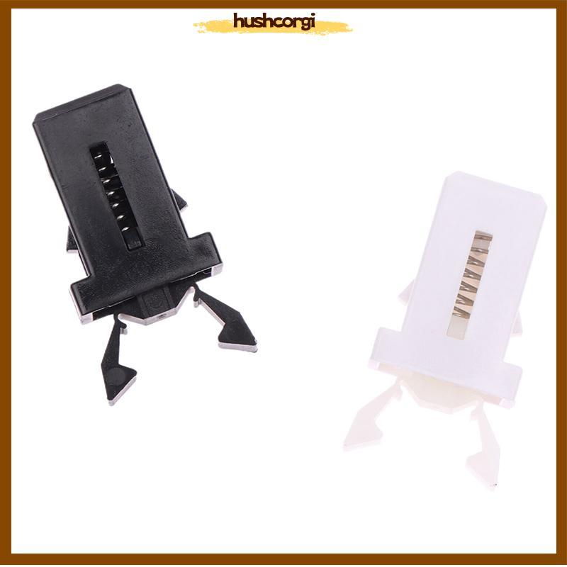 [hushcorgi] 10 ชิ้นถังขยะพลาสติก Lo Self-Loing สวิทช์เปลี่ยน Catchpatible Touch ฝาปิด Bin Latch สีขาวคลิปซ่อมใหม่สต็อก